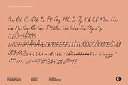 CS Ruska Pixel, a Script Font by Craft Supply Co. (Thumbnail 8 of 8)