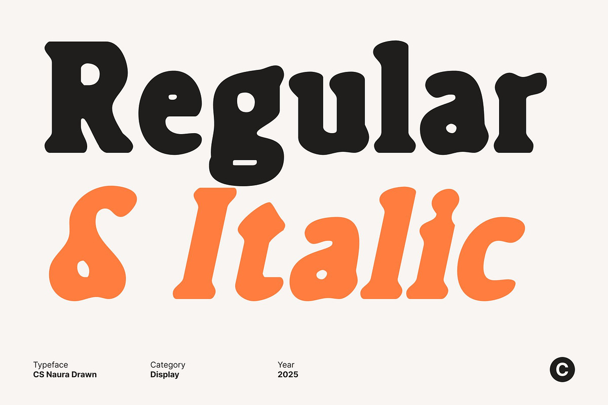 CS Naura Drawn, a Serif Font by Craft Supply Co. (Photo 2 of 8)