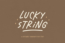 Lucky String - Quotable Font