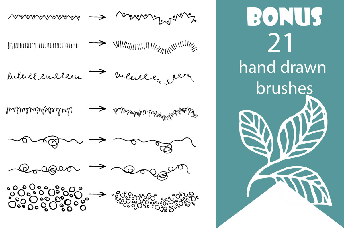 Hand drawn vector elements, an Object Illustration by SaharaArt (Photo 2 of 4)