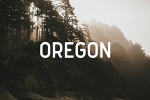 Oregon Font