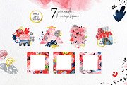 Collage TERRAZZO. Abstract DIY, an Object Graphic by Julie&Taily (Thumbnail 4 of 10)
