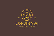 Hiking Mountain Hill Logo Badge, a Branding & Logo Template by Signatoro (Thumbnail 3 of 3)