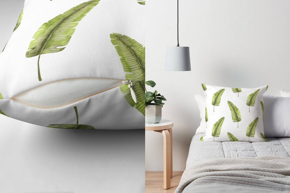 Watercolor leaves collection, a Decorative Illustration by Maria's little shop (Photo 6 of 9)