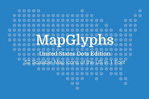 MapGlyphs Dots - United States