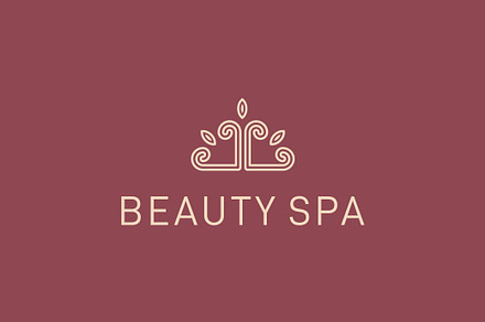 Beauty spa logo design inspiration