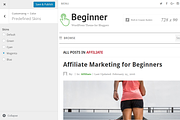 Beginner WordPress Theme, a WordPress Template by Theme Junkie (Thumbnail 3 of 4)