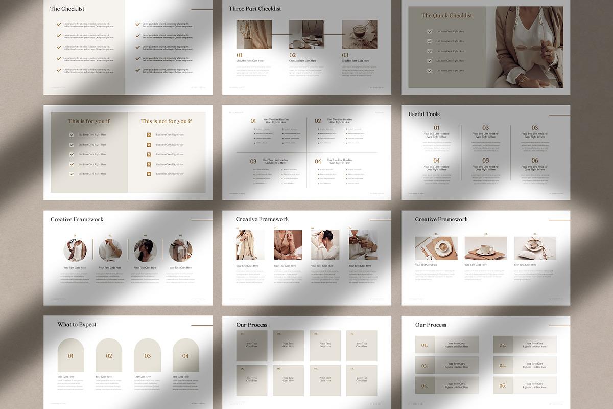 CANVA Slide Deck For eCourse/Webinar, a Marketing Template by AndrewPixel (Photo 9 of 13)