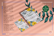 Foliage Wedding Invitation Suite Set, an Invitation Template by Millusti (Thumbnail 9 of 10)