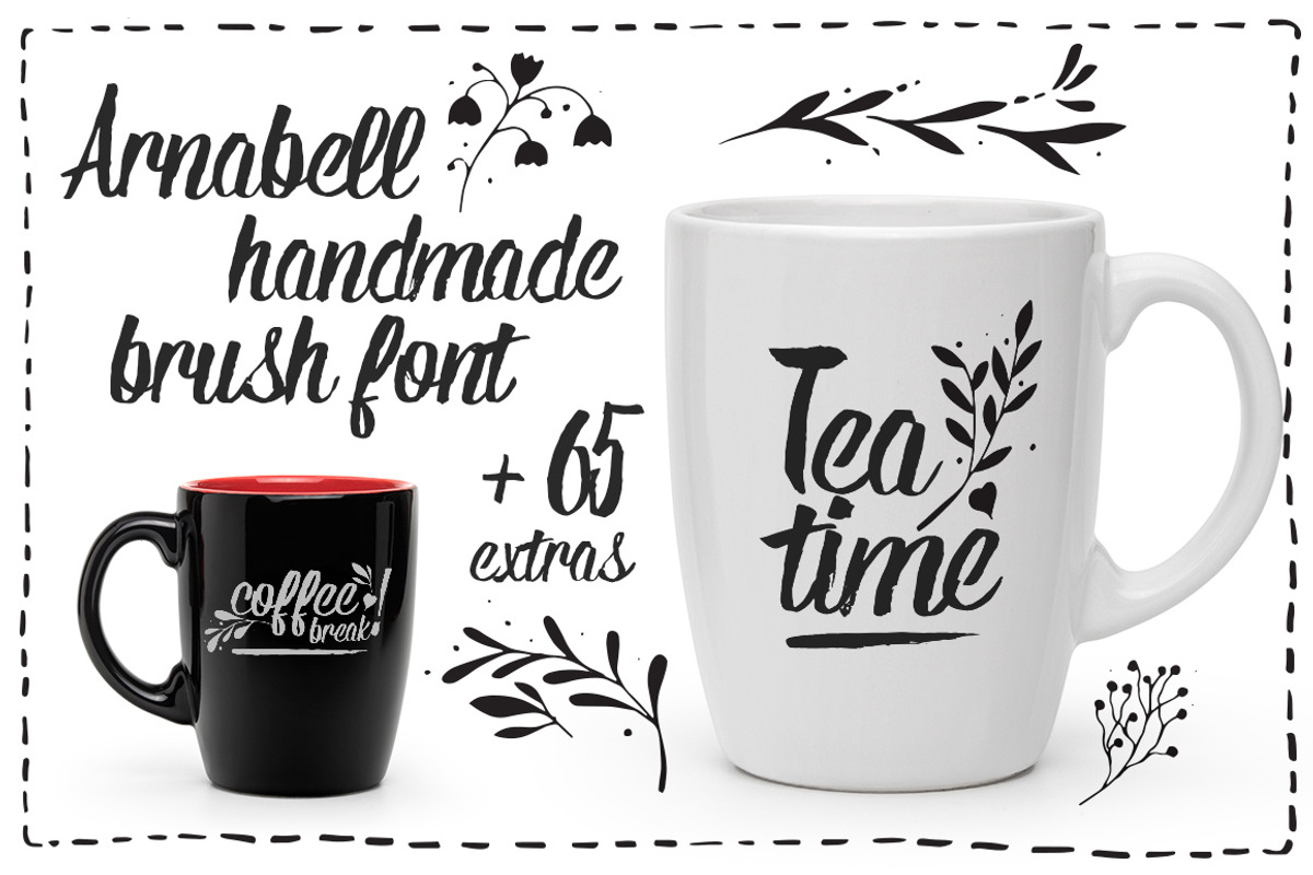 Arnabelle Script Font + 65 Extras preview 2