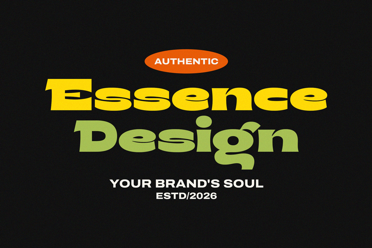 Bront-Olo – Retro Groovy Bold Font, a Sans Serif Font by kangfont Studio (Photo 3 of 10)