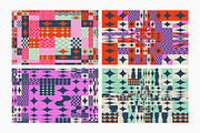 Geometric Vector Backgrounds V05, a Background Graphic by dvtchk (Thumbnail 3 of 6)