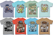 Cartoon Vector 6 Design Bundle, an Illustration by roach_graphic (Thumbnail 7 of 29)