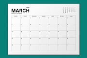 2027 Monthly Planner (MP049-27-L), a Stationery Template by mikhailmorosin (Thumbnail 3 of 7)