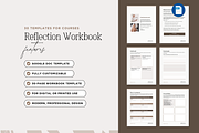 Fillable Reflection Journal Workbook, a Presentation Template by Our Polished Pages (Thumbnail 6 of 20)
