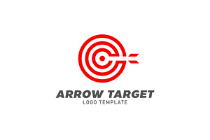Arrow Target Circle Logo Design, a Branding & Logo Template by Morvana Crew