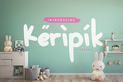 Keripik, a Font by Heroglyphs Studio (Thumbnail 1 of 6)