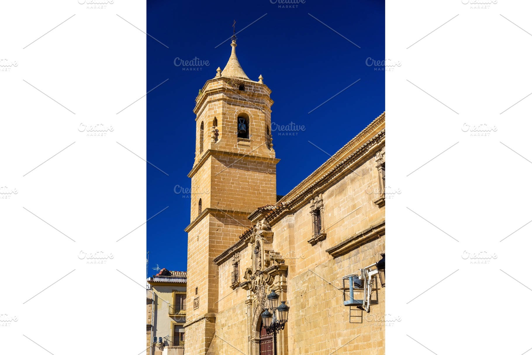 Santisima trinidad church in ubeda spain stock photo containing andalucia, an Architecture Photo by Leonid Andronov