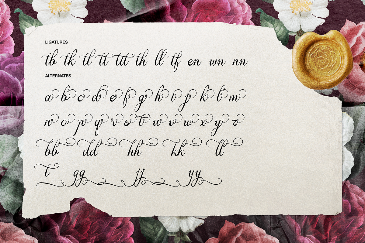Alventary | Classic Elegant Script, a Script Font by gracetype_studio (Photo 12 of 12)