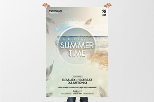 Future Summer - PSD Flyer Template