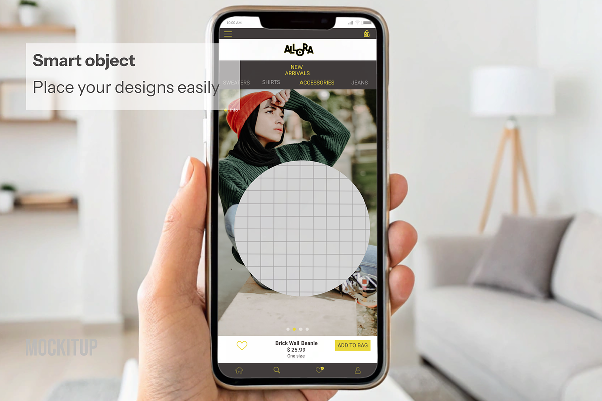 Smartphone Device Mockup, an Android Mockup by Mock It Up (Photo 2 of 5)