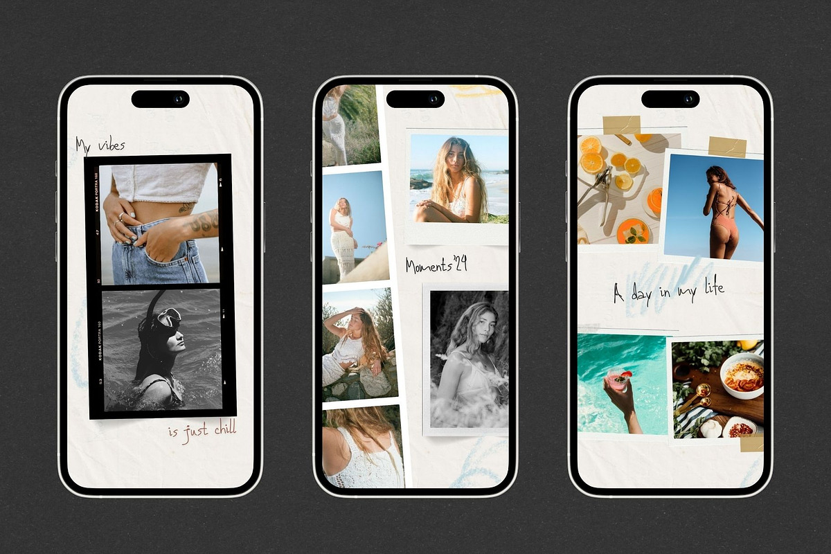 Canva Instagram Summer Templates, a Social Media Template by lerinartstudio (Photo 2 of 7)