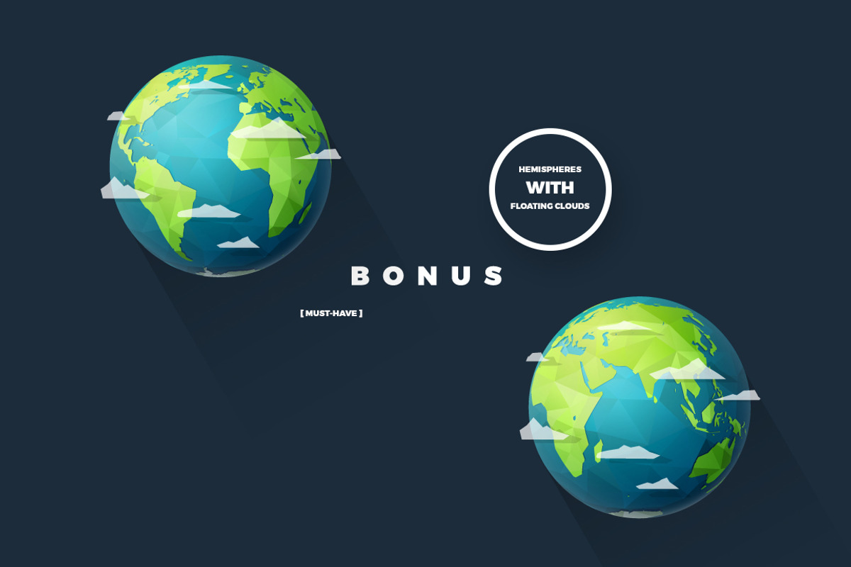 Planet Earth infographic, a Work Illustration by blauananas (Photo 8 of 8)