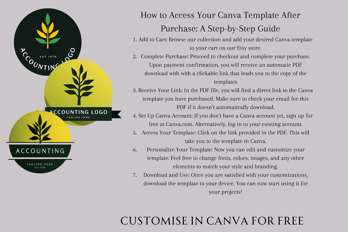 ACCOUNTANT LOGOS, a Branding & Logo Template by Daring Digies (Photo 5 of 5)