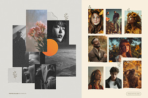 Photos Collage PSD Templates, a Layer Style Add-On by iHemalaya