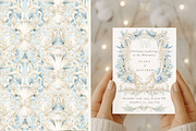 Winter Deer Borders, wedding png, a Decorative Illustration by WonderWonder (Thumbnail 15 of 18)