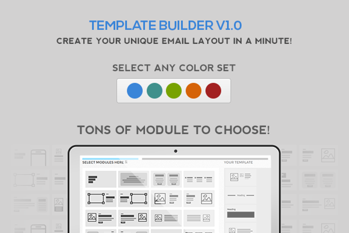 [ Sale 10% ] Noble - Email & Builder, an Email Template by Midnize Studio (Photo 2 of 4)