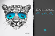 Leopard / Summer Time, an Animal Illustration by Victoria_Novak (Thumbnail 1 of 3)