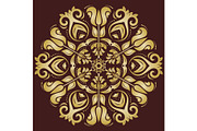 Floral Vector Abstract Pattern, a Decorative Illustration by FineArtStudio (Thumbnail 1 of 3)