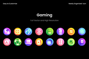 Gaming Hub - Colorful Icons, a Duotone Icon by Wencory