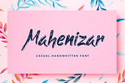 Mahenizar Brush Handwritten Font, a Handwritten Font by UICreative (Thumbnail 1 of 5)