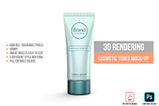 3D Rendering Cosmetic Tubes Mock-up, a Packaging Mockup by graystudio (Thumbnail 34 of 50)