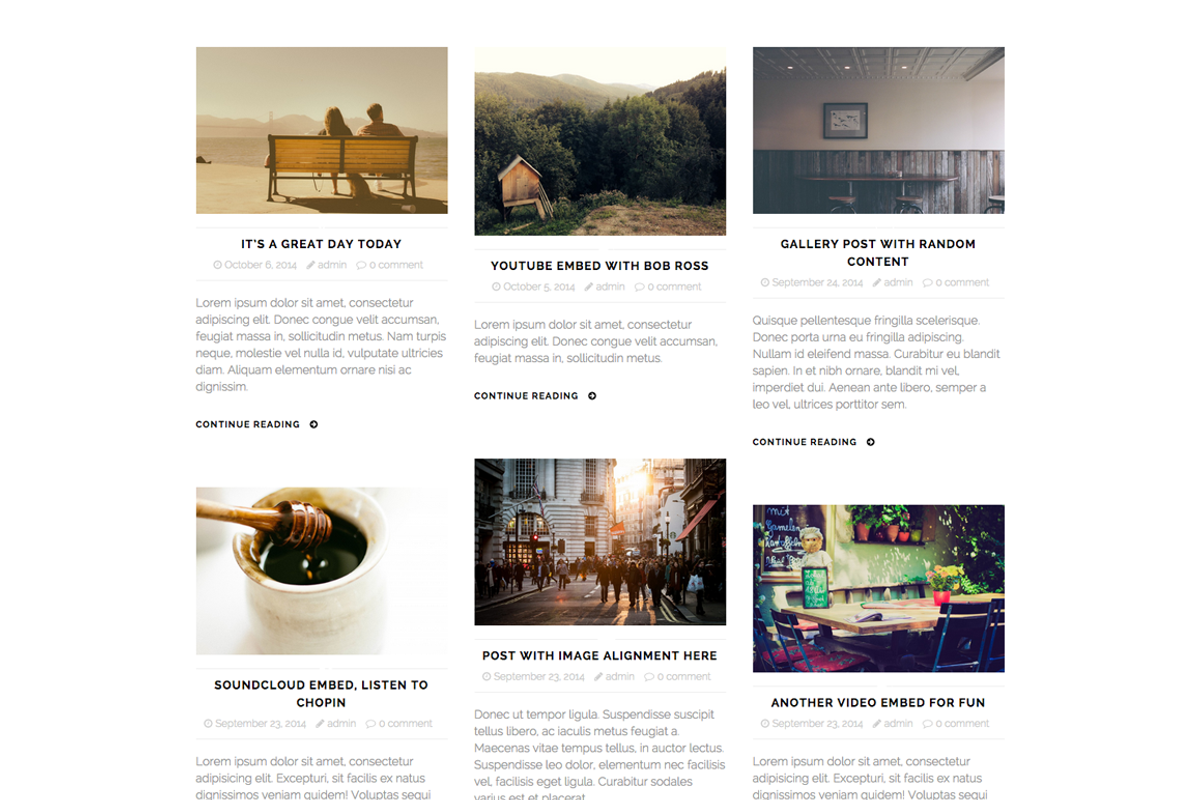 Boksy - WordPress Theme for Bloggers, a WordPress Template by gbobbd (Photo 2 of 2)