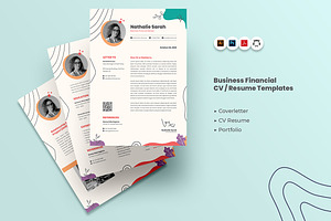 Business Financial CV Resume