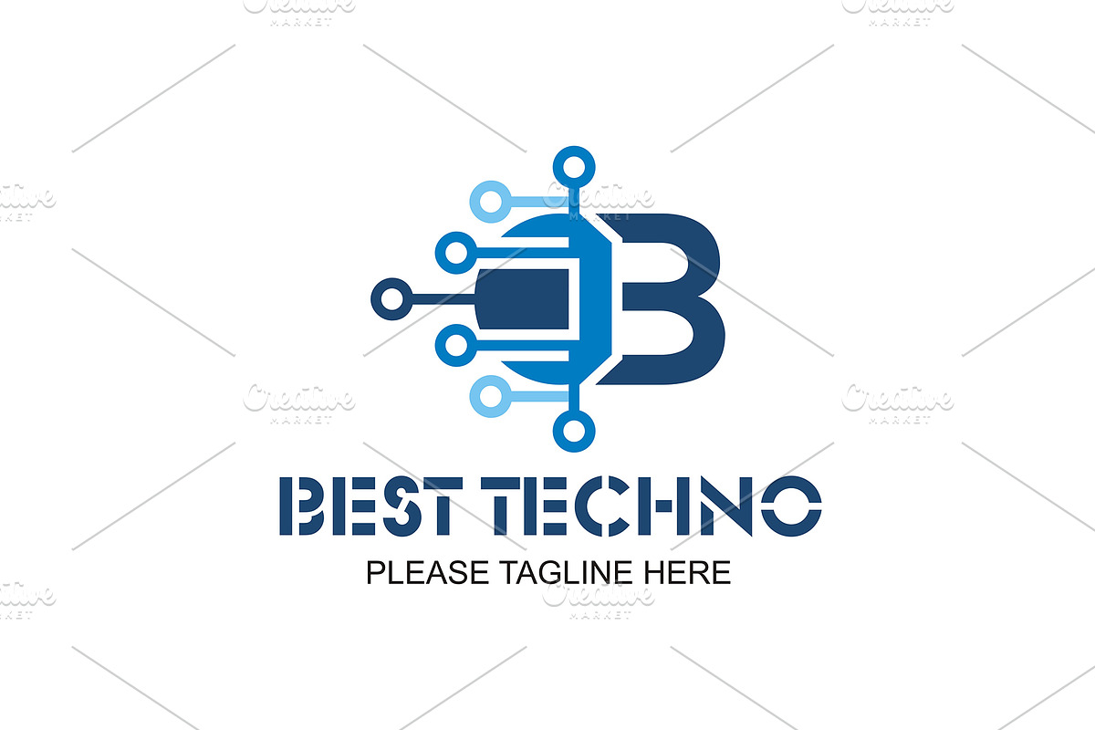 20 Logo Technology Templates Bundle, a Branding & Logo Template by Friendesigns (Photo 21 of 21)
