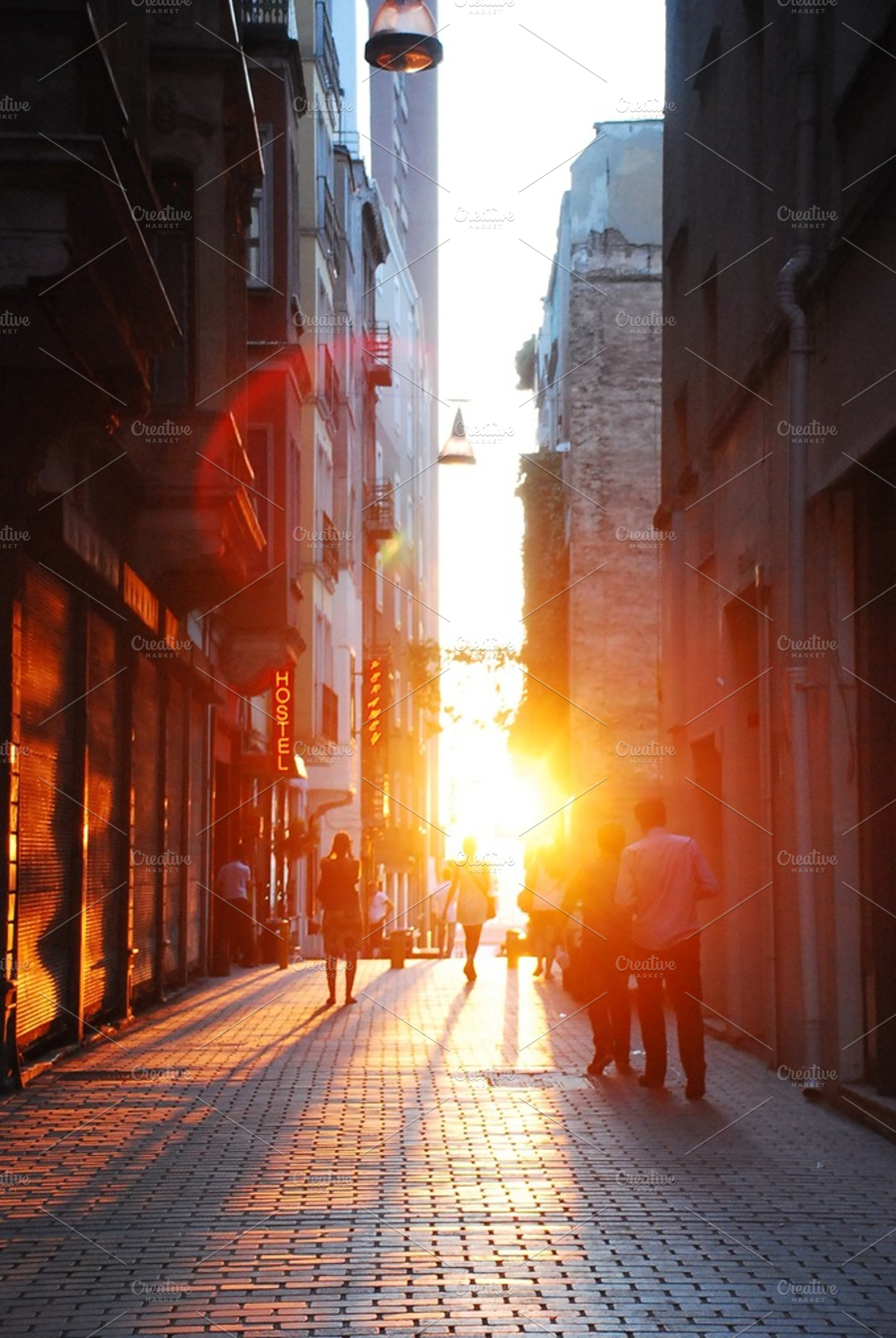 Sunset in the city featuring architecture, istanbul, and city, an Architecture Photo by viamorone