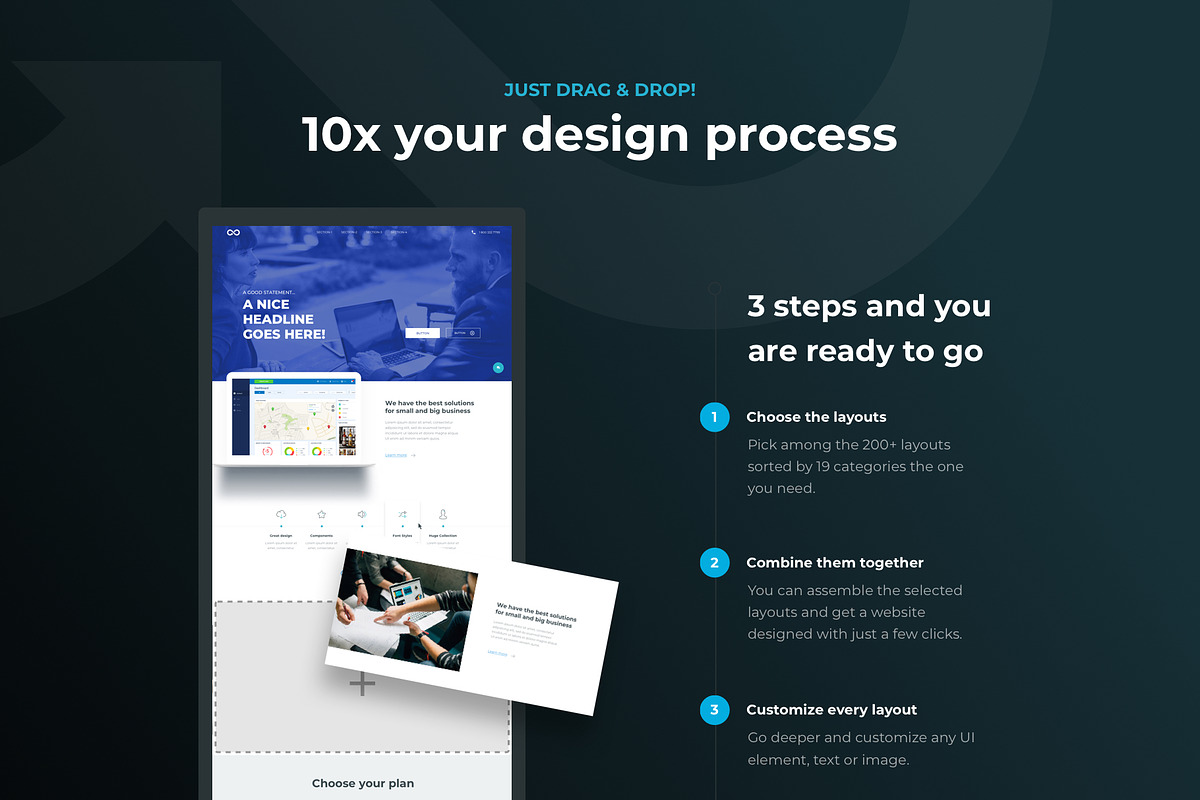 Limitless for Web, an UI Kit Template by UI Design Resource (Photo 5 of 6)