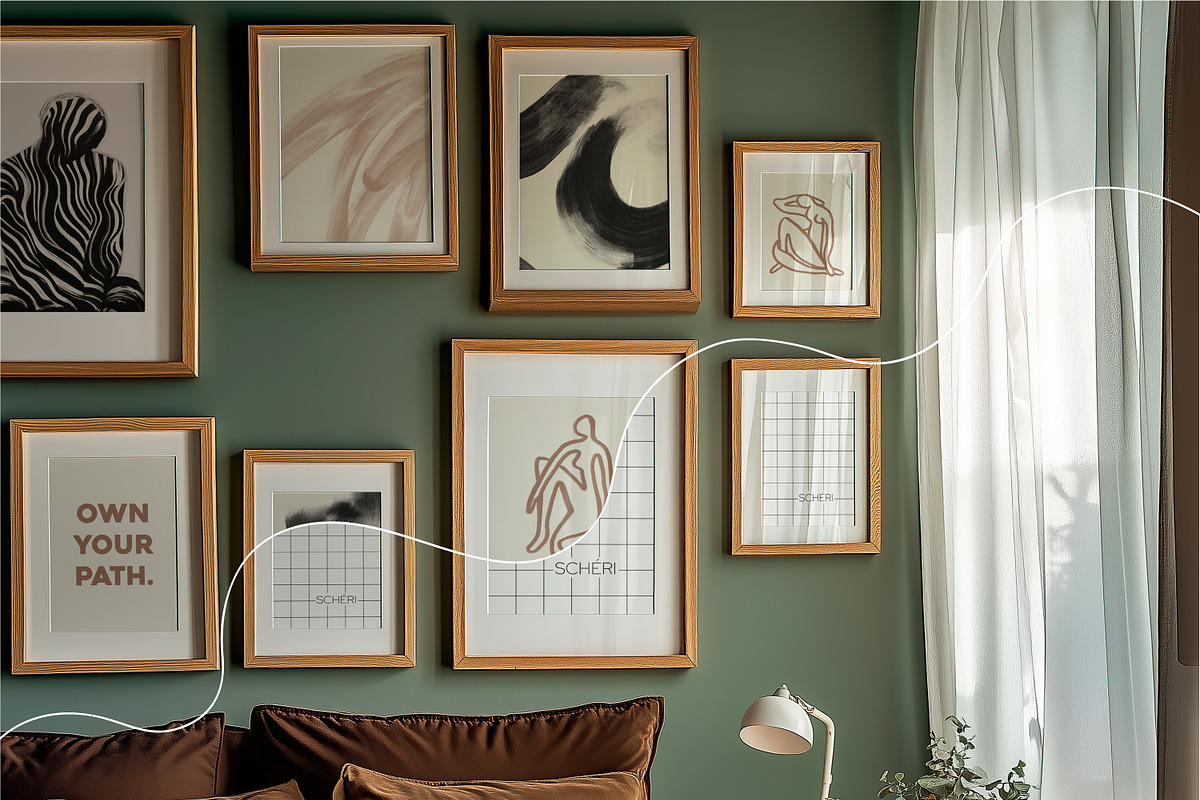 ESMERALDA | Frame mockup set, a Household Mockup by SCHÉRI (Photo 4 of 14)