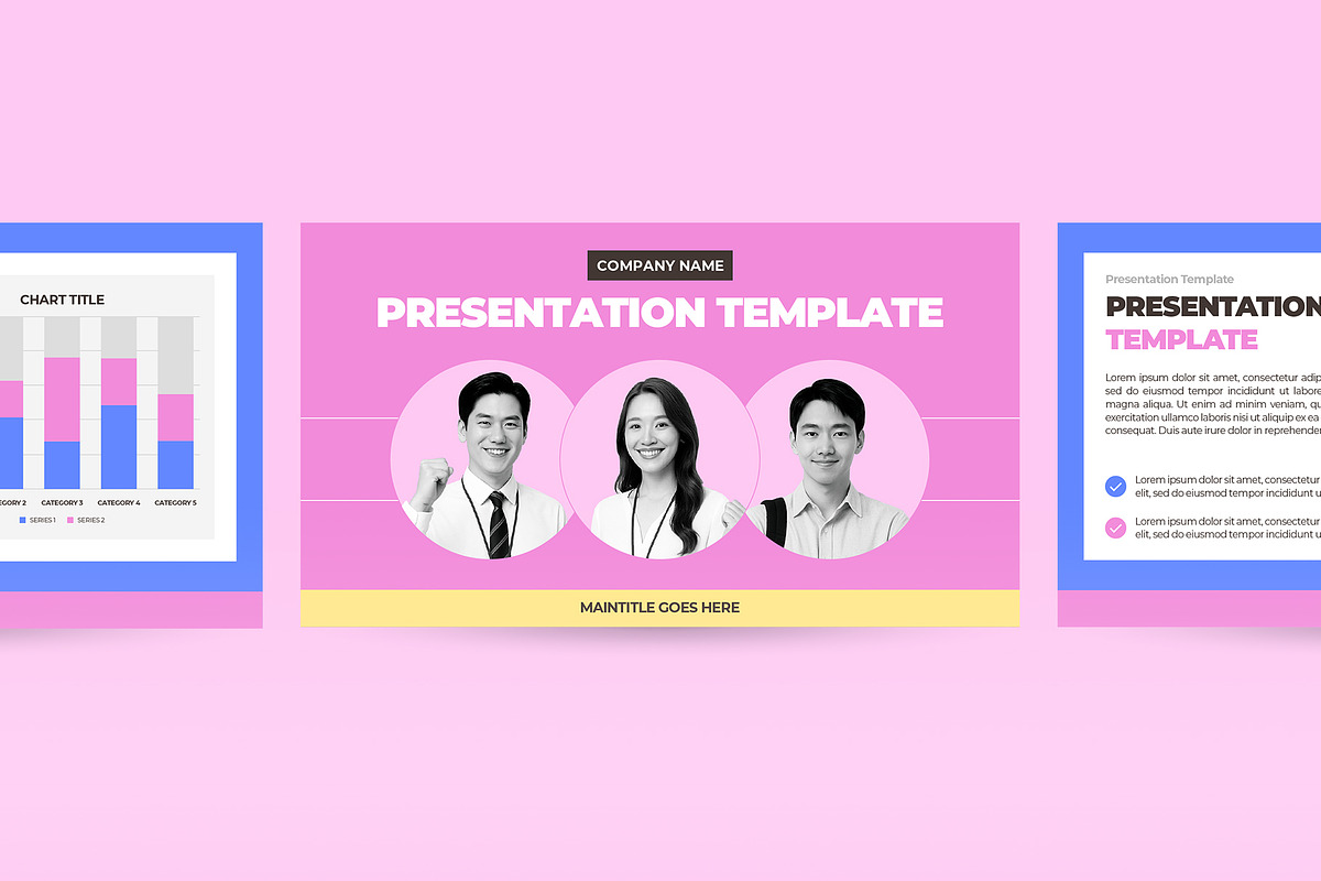 Business Plan PowerPoint Template, a Presentation Template by CreativeUP (Photo 2 of 6)