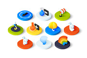 Isometric icons - Weather, an Icon by sidmaydesign (Thumbnail 3 of 3)