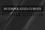 12 Interpolated Curves Backgrounds, a Background Graphic by UoaHH (Thumbnail 1 of 2)