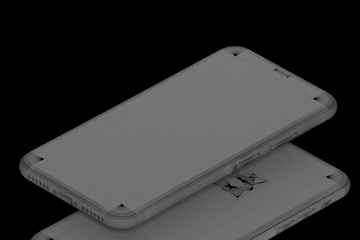Apple iPhone X Silver and Space Gray, an Object 3D Model by 3D Models by Obshansky (Photo 15 of 16)