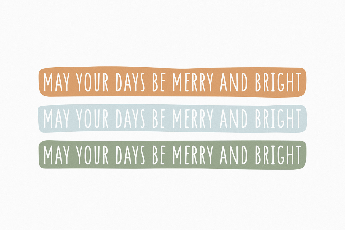 Jolly Vibes - Holiday Font, a Sans Serif Font by simpleblues (Photo 9 of 14)