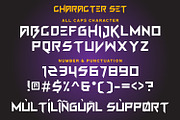 Fun Games - Futuristic Display Font, a Sans Serif Font by StringLabs (Thumbnail 10 of 11)