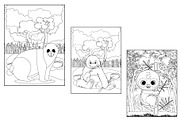 Cute Panda Coloring Pages for KDP, an Animal Illustration by Akrinity Digital (Thumbnail 3 of 3)