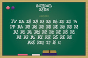School Kids - Cute Chalk Font, a Serif Font by Airotype (Thumbnail 8 of 9)